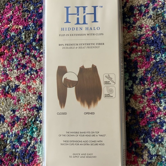 Lord & Cliff Hidden Halo Extension Silver White 18 - Picture 5 of 6